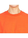 Double Layer Cotton Short Sleeve T-Shirt Orange - BOTTEGA VENETA - BALAAN 7