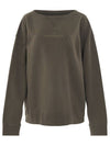 Reverse Logo Oversized Sweatshirt Khaki - MAISON MARGIELA - BALAAN 1