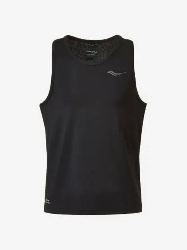 Stopwatch Singlet M BLACK - SAUCONY - BALAAN 1