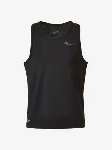 Stopwatch Singlet M BLACK - SAUCONY - BALAAN 1