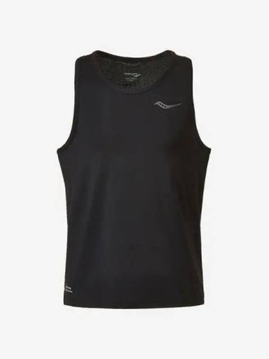 Stopwatch Singlet M BLACK - SAUCONY - BALAAN 1