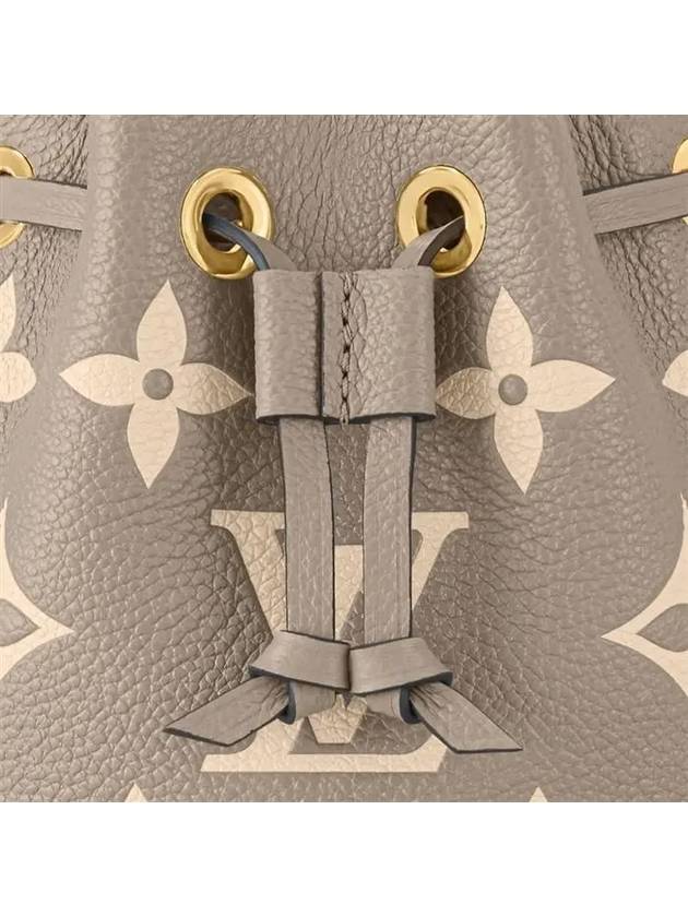 Women's Nano Noe Monogram Bucket Bag Grey - LOUIS VUITTON - BALAAN 7