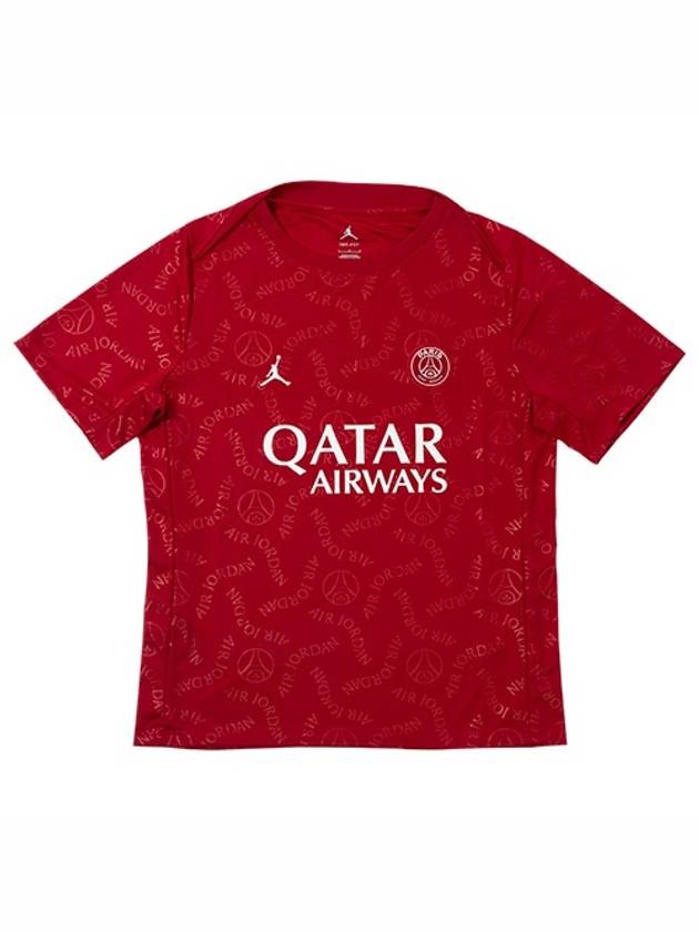 Paris Saint-Germain Academy Pro Fourth Jordan Dri-FIT Football Short Sleeve T-Shirt Red - NIKE - BALAAN 2