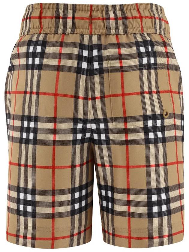 Kids Vintage Check Shorts Beige - BURBERRY - BALAAN 3