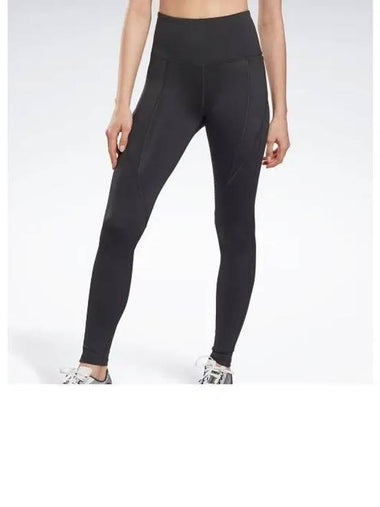 WOR PP High Rise Leggings Black GS1956 - REEBOK - BALAAN 1