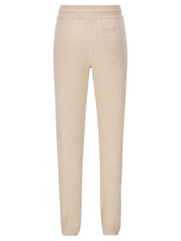 Merano Cashmere Track Pants Natural Melange - LORO PIANA - BALAAN 3