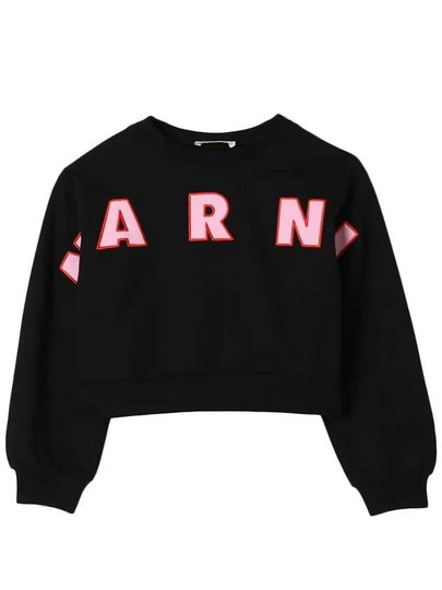 Kids Women s Logo Crop Sweatshirt M01193 M00RE 0M900 - MARNI - BALAAN 2