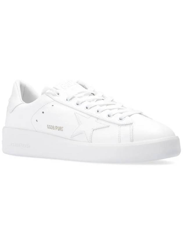 Women's White Tab Purestar Low Top Sneakers White - GOLDEN GOOSE - BALAAN 4