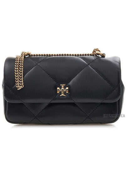 Kira Diamond Quilted Flap Cross Bag Black - TORY BURCH - BALAAN 2