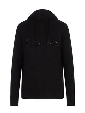 Hooded Sweatshirt 29366103 009 29366103600 Black - MAX MARA - BALAAN 1