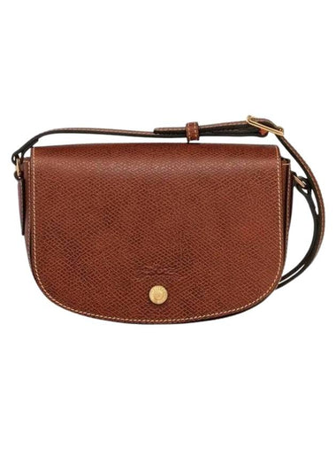 Epure Leather Cross Bag Brown - LONGCHAMP - BALAAN 1