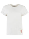 Women's Distress Treatment Short Sleeve T-Shirt White - GOLDEN GOOSE - BALAAN 2