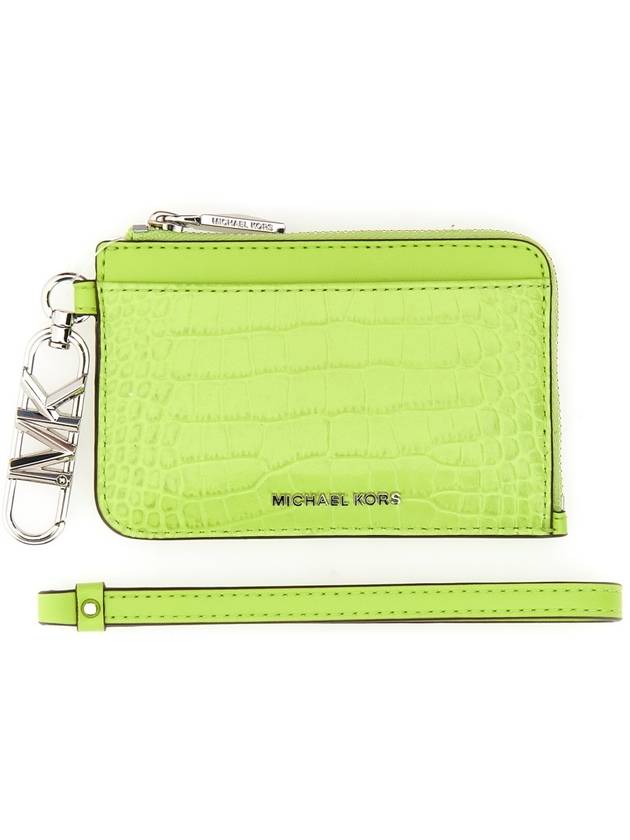 LEATHER CREDIT CARD HOLDER - MICHAEL KORS - BALAAN 3