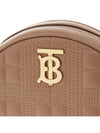 TB Logo Monogram Quilted Lewis Cross Bag Beige - BURBERRY - BALAAN 8