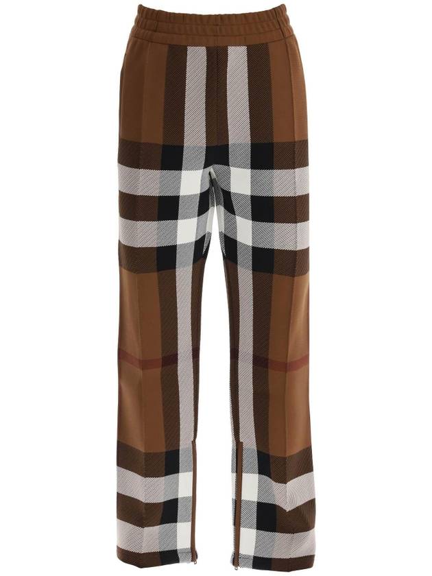 23 fw Check Track Pants 8070299 A8900 B0230825624 - BURBERRY - BALAAN 1