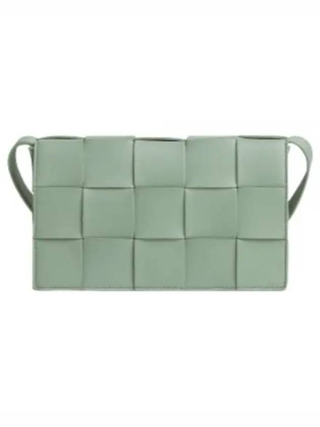 Intrecciato Cassette Cross Bag New Sage - BOTTEGA VENETA - BALAAN 2