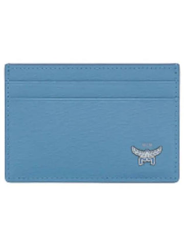 Embossed Leather Card Case Wallet - MCM - BALAAN 1