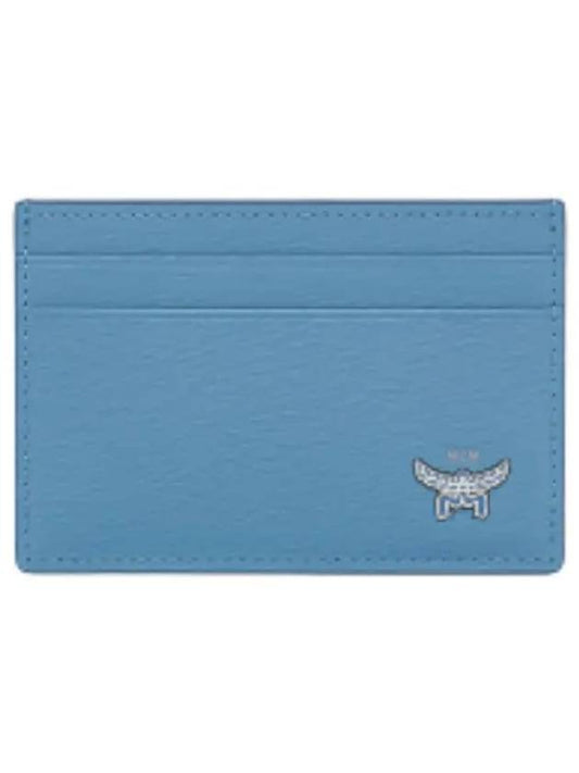 Embossed Leather Card Case Wallet - MCM - BALAAN 1