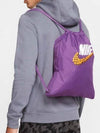 graphic gym sack purple - NIKE - BALAAN.