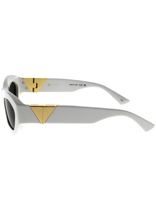 Sunglasses BV1221S 004 004 WHITE WHITE GRAY - BOTTEGA VENETA - BALAAN 4