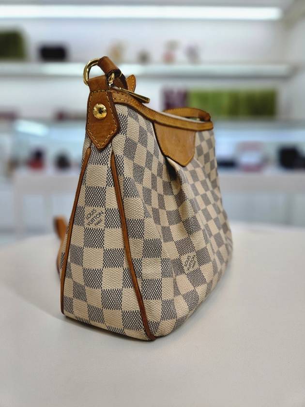 Damier Azur Siracusa PM Cross Bag N41113 - LOUIS VUITTON - BALAAN 3