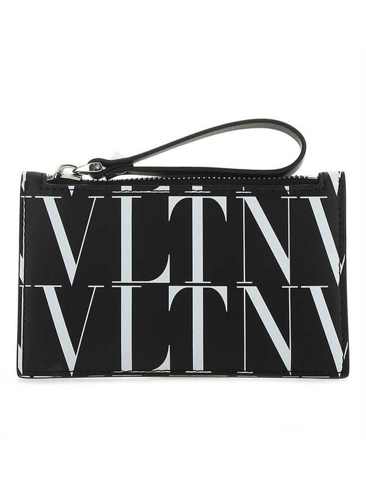 VLTN zipper card wallet - VALENTINO - BALAAN.