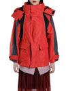 Swing Shearling Parka Jacket Red - BALENCIAGA - BALAAN 1