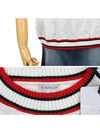 8082000 8390X 035 White Red Trim T Shirt - MONCLER - BALAAN 5