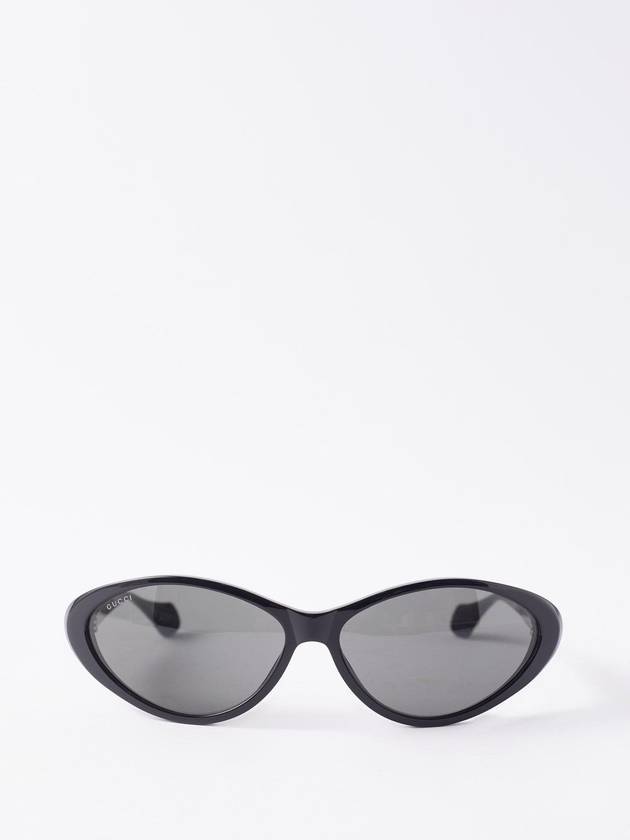 black cat eye acetate sunglasses B0070716238 - GUCCI - BALAAN 1