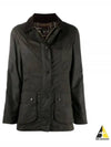 Classic Beadnell Wax Jacket Olive - BARBOUR - BALAAN 2