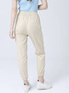 Poly Span Waist Full Banding String Beige Jogger Pants DO3242JOPT001 1 - DOYOUKNOWMC GOLF WEAR - BALAAN 4