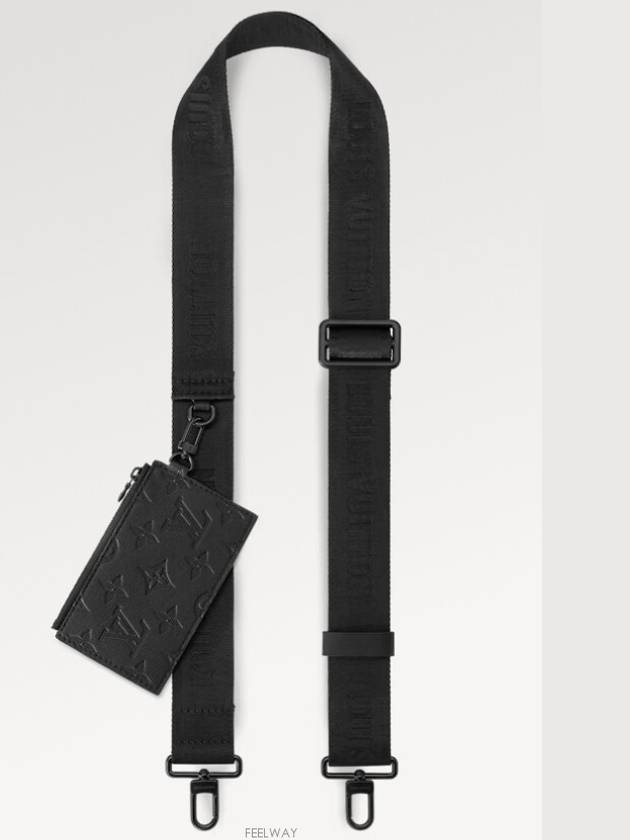 Gaston Wearable Monogram Leather Cross Bag Black - LOUIS VUITTON - BALAAN 6