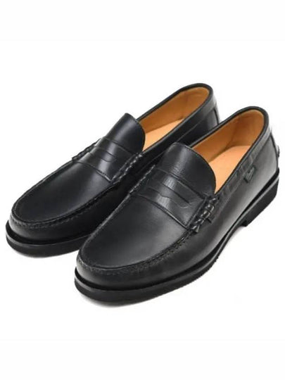 Brighton Leather Loafer Black - PARABOOT - BALAAN 2