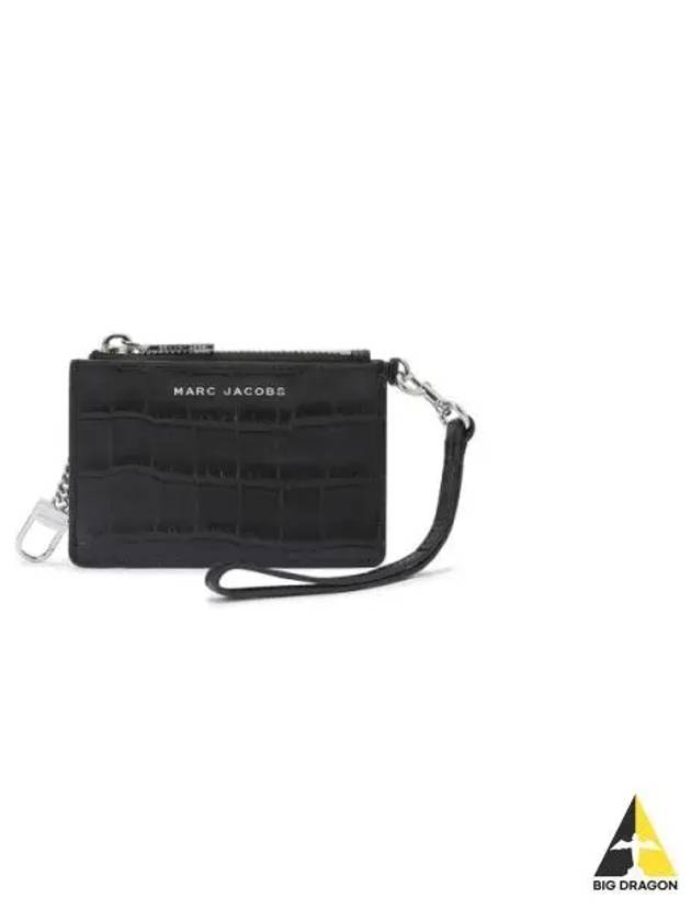 Croc Daily Top Zip Wristlet Black MBACS23019BKX - MARC JACOBS - BALAAN 1