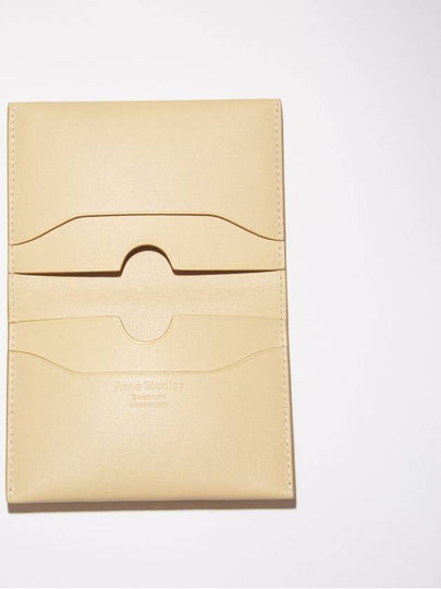 bifold card wallet beige color - ACNE STUDIOS - BALAAN 2