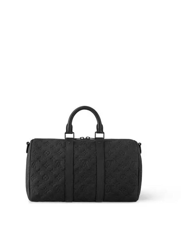 Keepall Bandouliere 35 Luggage Bag Black - LOUIS VUITTON - BALAAN 7