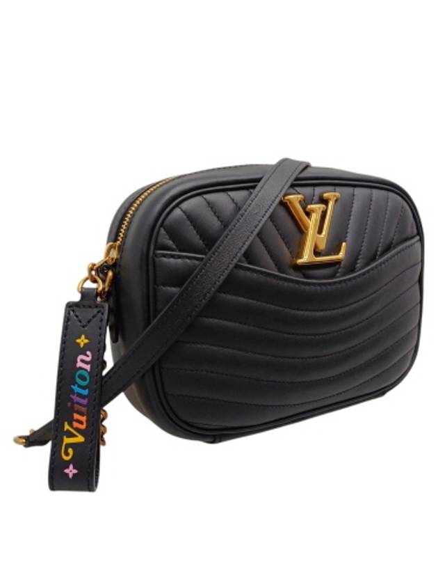 M53682 New Wave Camera Black Leather Crossbag - LOUIS VUITTON - BALAAN 2