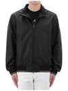 EA7 Core Identity Zip-Up Jacket Black - EMPORIO ARMANI - BALAAN 2