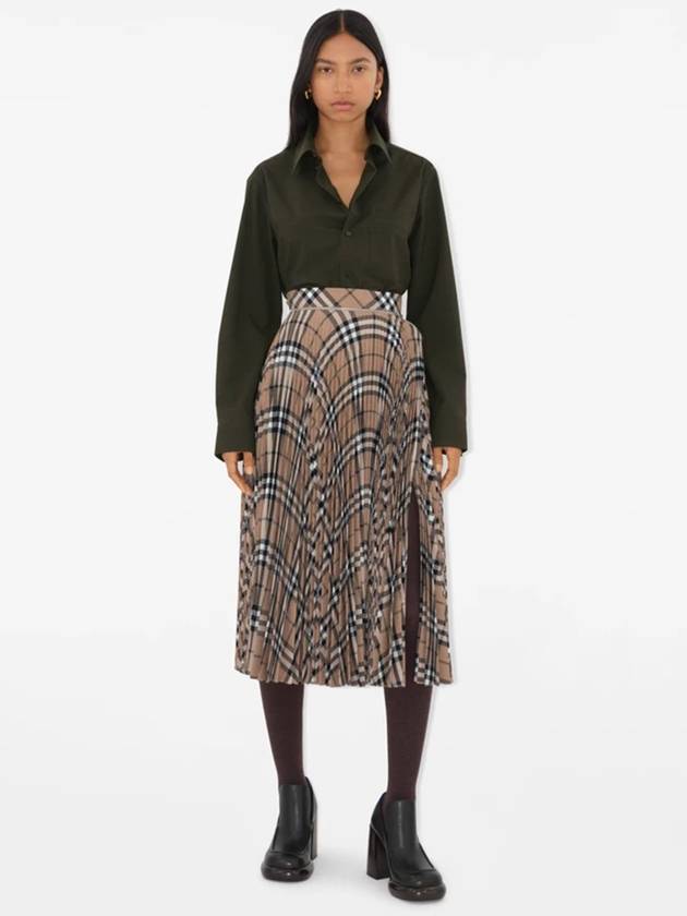 Burberry Skirts Brown - BURBERRY - BALAAN 2