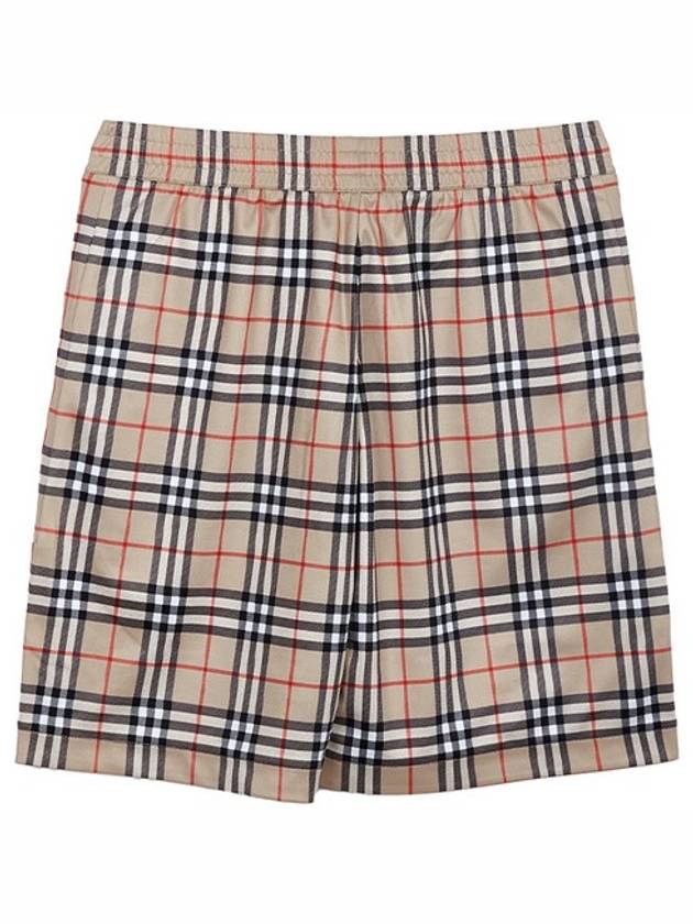 Vintage Check Technical Twill Shorts Beige - BURBERRY - BALAAN 2