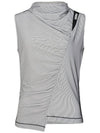 Karung neck hem unbalanced tank top WB - PASSARDI - BALAAN 3