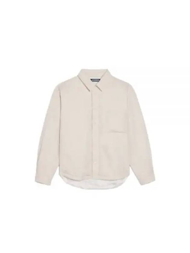 La Chemise Boulanger Overshirt Cotton Jacket Beige - JACQUEMUS - BALAAN 2