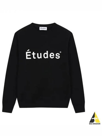 Etudes STORY Sweatshirt Black - ETUDES - BALAAN 1