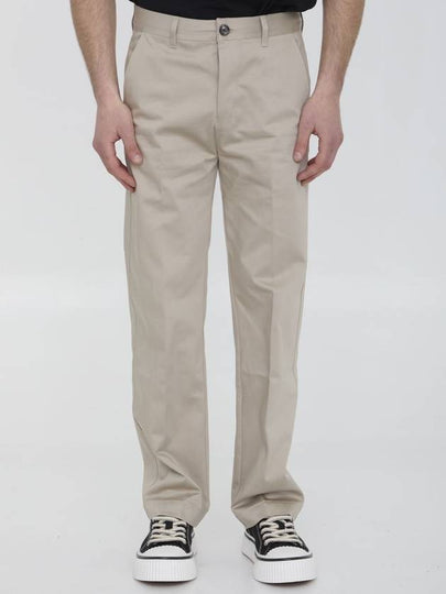 Tailored Straight Pants Light Beige - AMI - BALAAN 2