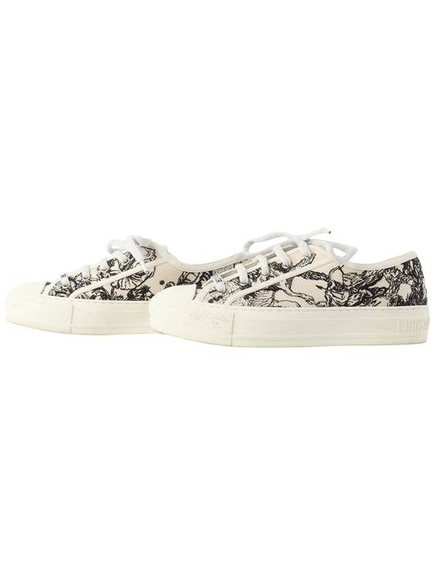 KCK211ZEB Walk Embroidery Cotton Sneakers Size 35 Department Store Invoice 34258 3 - DIOR - BALAAN 5