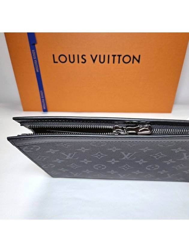 Pochette Voyage Monogram Eclipse Pouch Bag Black - LOUIS VUITTON - BALAAN 6