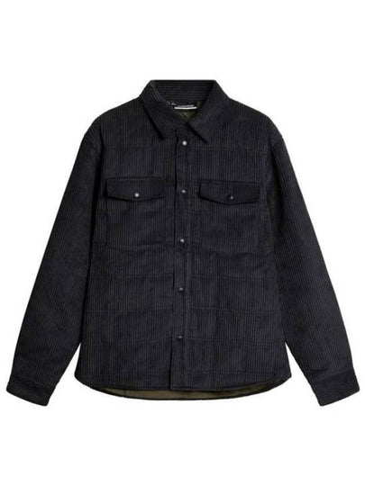 Jasper Overshirt Long Sleeve Shirt Black - J.LINDEBERG - BALAAN 2