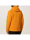 Men's Protech Lens Down Hooded Jacket Orange - CP COMPANY - BALAAN 4