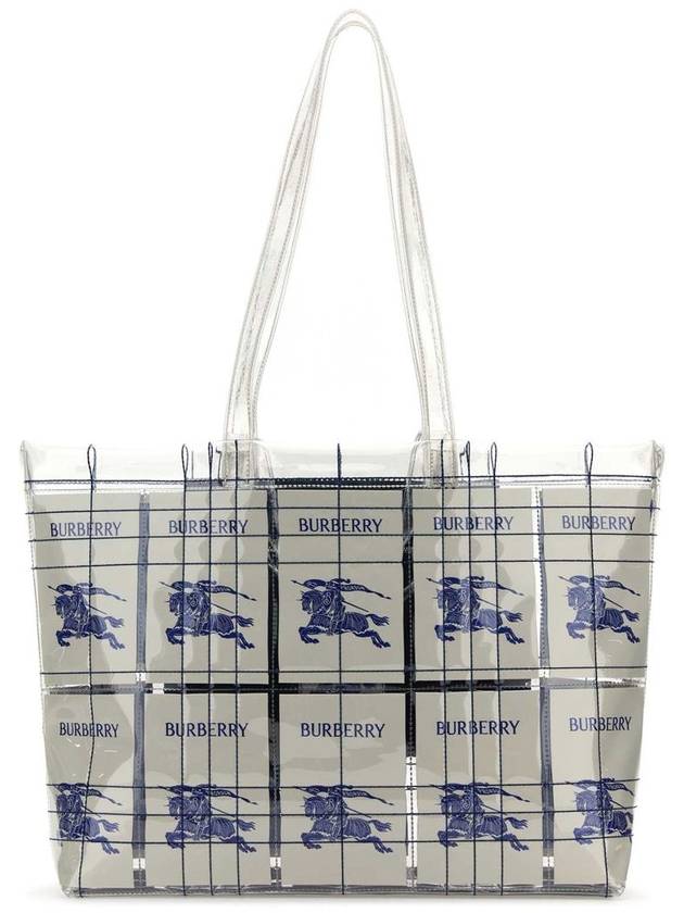 EKD Label Tote Bag White - BURBERRY - BALAAN 2