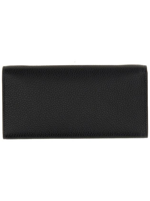 "GANCINI" WALLET WITH SHOULDER STRAP - SALVATORE FERRAGAMO - BALAAN 7